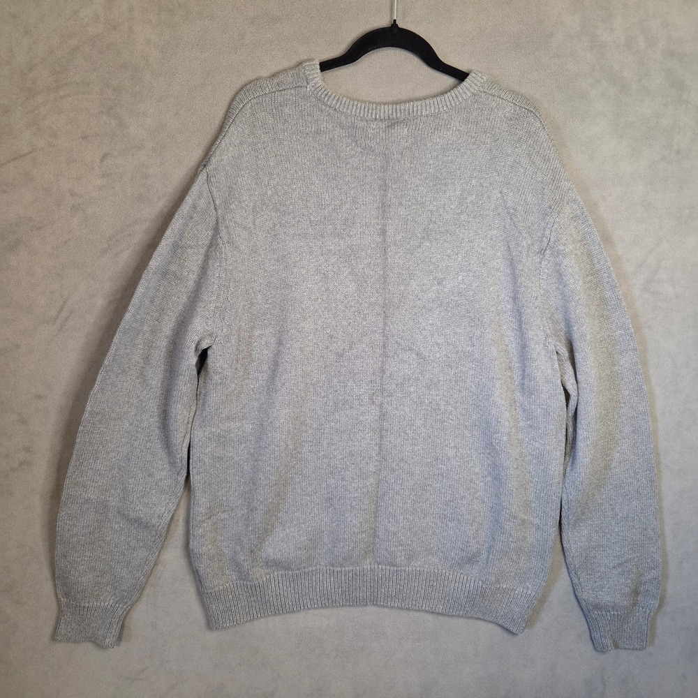 Chaps  Crewneck Chunky Sweater Men's XXL Classic Preppy Old Money Coastal Cozy - Picture 5 of 13